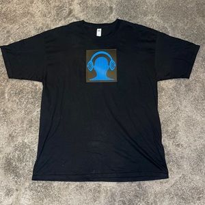 Mens led light up shirt